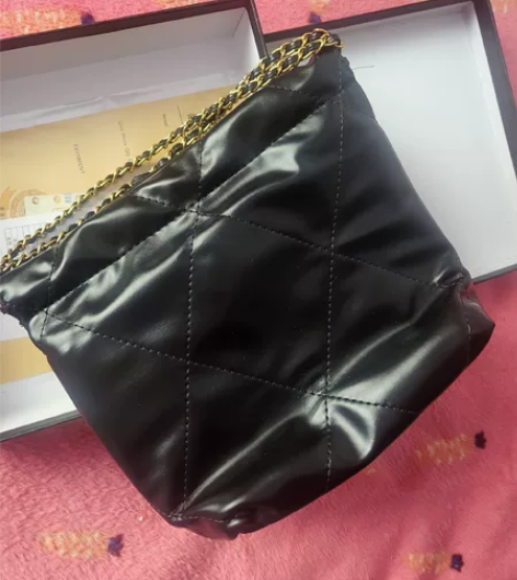 包邮 全新小香风小号垃圾袋包包  女包 链...