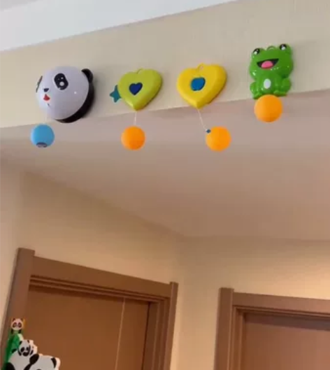 【特价处理】悬挂乒乓球训练器儿童室内自动悬...