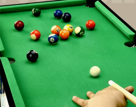 台球桌家用儿童迷你大号桌球台玩具男孩可折叠...