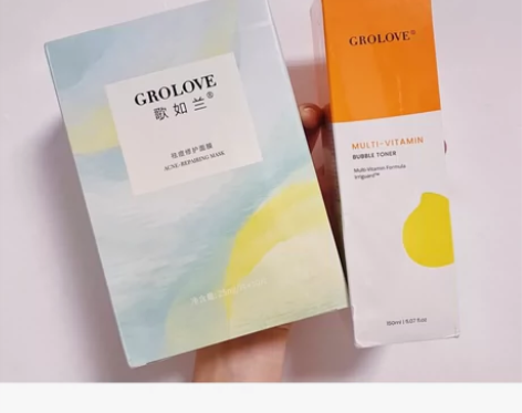 Grolove歌如兰祛痘修护面膜舒缓淡温和...