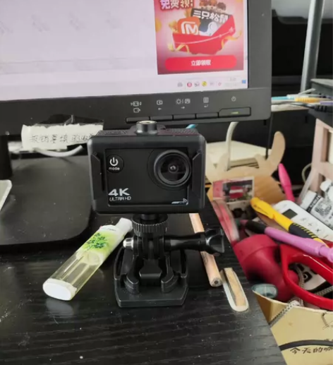 4K运动相机骑行必备行车记录仪，功能正常准...