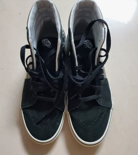 vans迪士尼高帮女款 36.5码 前男友...