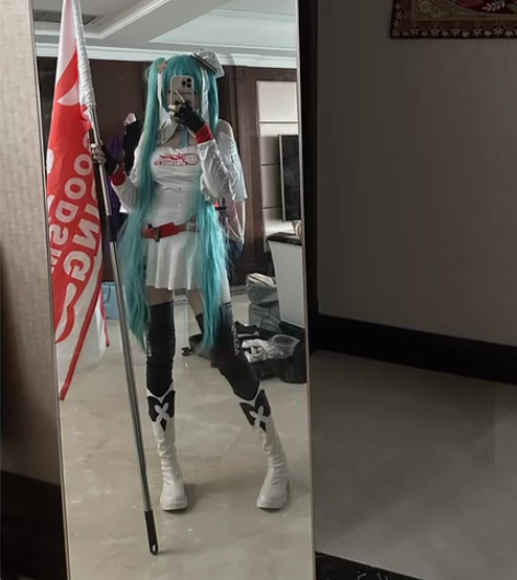 miku初音未来Vcos赛车服打歌服202...