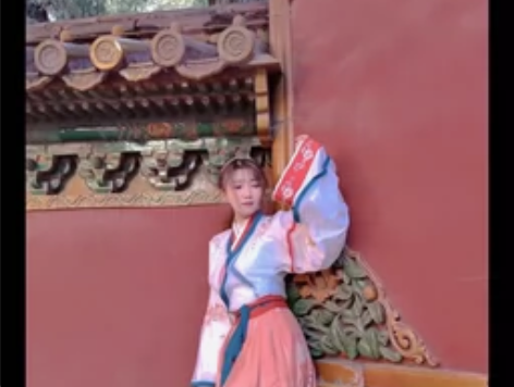 花梦瑶汉服女正品原创中国风晋制交领齐腰褶裙...