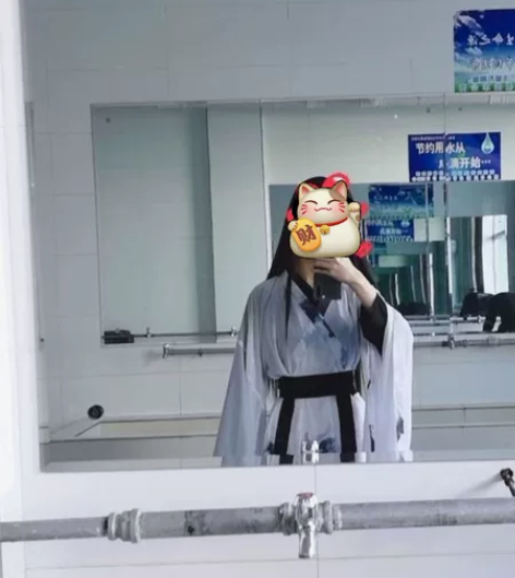 如梦霓裳汉服女齐腰襦裙大袖衫相思引魏晋风水...