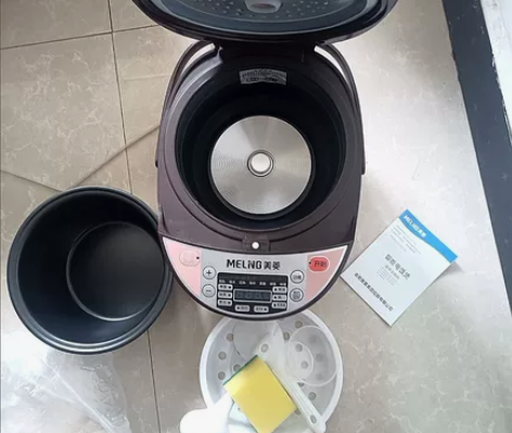 美的同款美菱多功能电饭锅家用预约定时宿舍智...