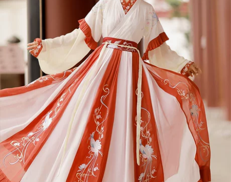 ?仙楚姬原创汉服女【青鸾羽】晋制齐腰交领夏...