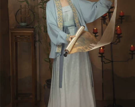 柒邑原创汉服海棠落,全新,飞机袖有吊牌,吊...