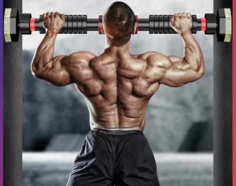 单杠家用室内引体向上器墙体门上单杆免打孔家...