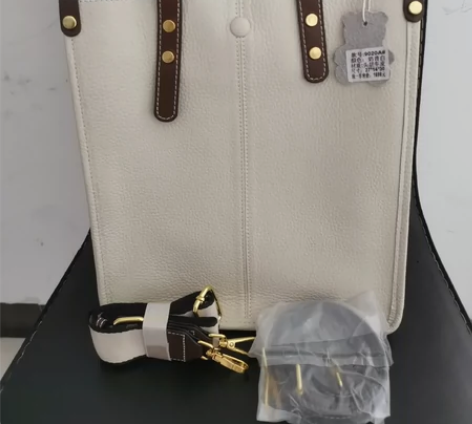 高级感洋气质感水桶单肩包简约牛皮手提时尚斜...