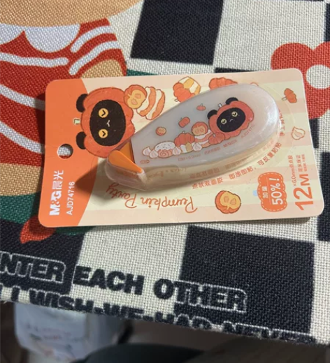 晨光点点胶点状双面胶修正带式双面胶学生用错...