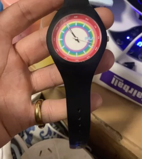 FILA斐乐手表男女潮流简约正品情侣表防水...