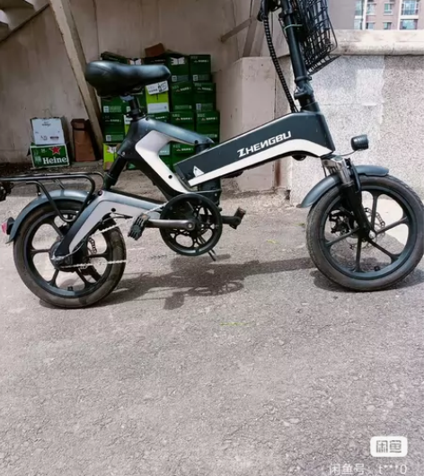 折叠电动自行车，前后减震，16寸，正步大品...