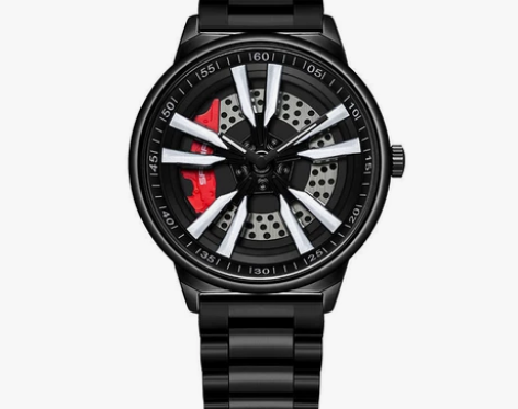 手表男女情侣时尚款轮毂时来运转简约少年潮流...