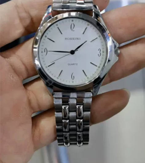 正品罗西尼石英手表，表径40mm，厚度7m...