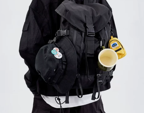 背包MYEDITION双肩包男潮牌机能户外...