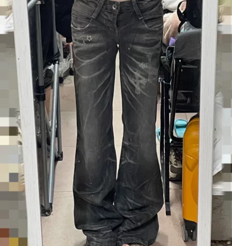 小红书百变小咪低腰长裤25码 低腰短裆版型...