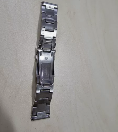 精工罐头SNE497原装钢表带，无表耳，正...