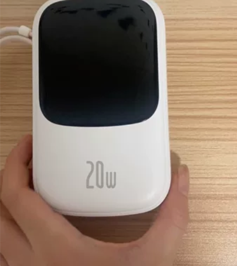 倍思Q电充电宝超大容量20000毫安自带线...