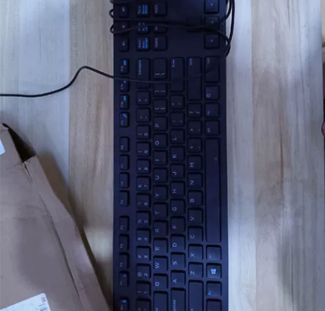 原装Dell戴尔有线键盘台式电脑笔记本us...