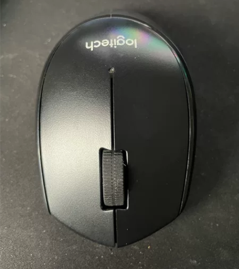 罗技M330/b330企业版无线鼠标，9新...