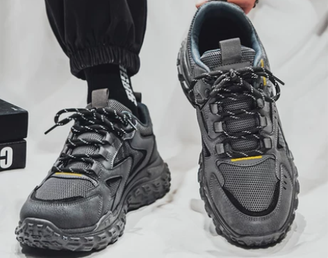 回力男鞋2023新款防滑耐磨劳保工装工地工...