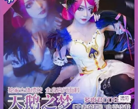 小乔天鹅之梦cos服c服 买来一只没机会穿...