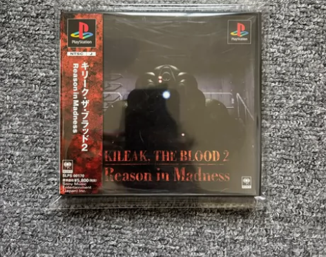 PS1正版游戏 未来机甲2 kileak ...