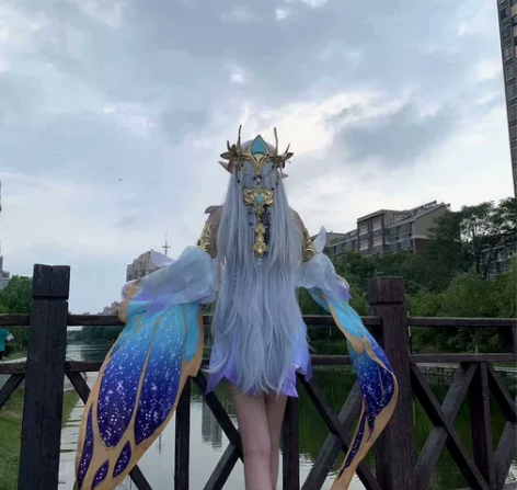 【全新正品】王者荣耀cos服貂蝉金色仲夏夜...