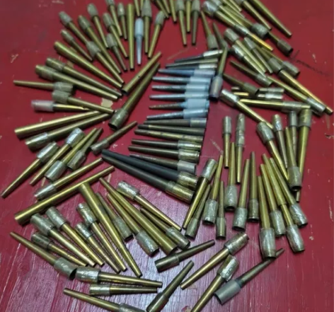 老黄铜唢呐芯子 唢呐冲子 唢呐寸管 唢呐钦...