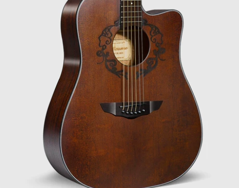 ?Casme 卡斯摩 民谣吉他 断了一根铉...