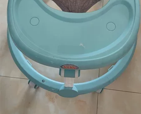 婴儿学步车防O型腿防侧翻可折叠可调节高度静...