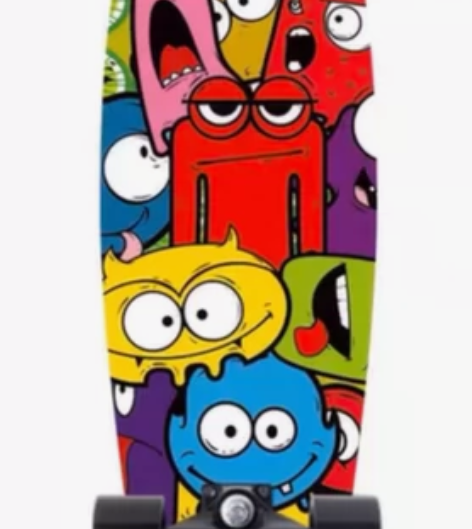 滑板专业小鱼板cx4免蹬陆地冲浪板滑板转向...