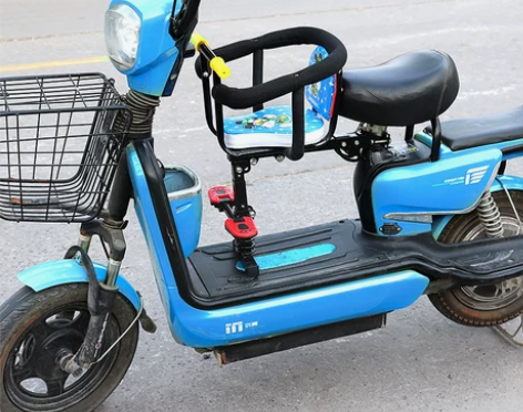 电动自行车儿童前置全围座椅电动踏板车电瓶车...
