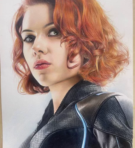 彩铅画像定制代画手绘头像肖像彩色画,素描彩...