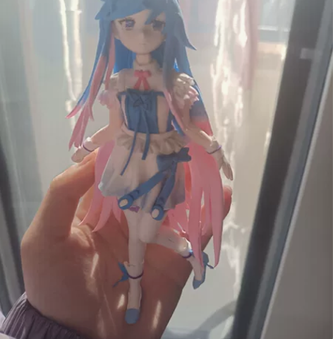 唐舞桐斗罗大陆绝世唐门粘土手办,材料为小哥...