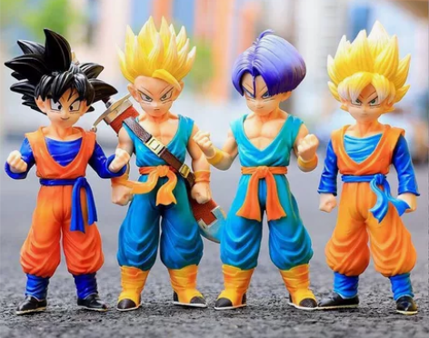 七龙珠手办 特兰克斯 雅木茶孙悟天悟空动漫...