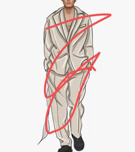 服装设计，服装效果图，款式图，草图，灵感版...