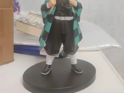 万代炭治郎手办 绊之装 刀可拿下，正版有盒...