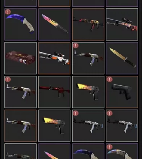 CSGO/CS2?盲盒只有红和金，看图，图...