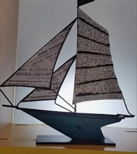 一帆风顺帆船模型小摆件生日礼物毕业开业乔迁...