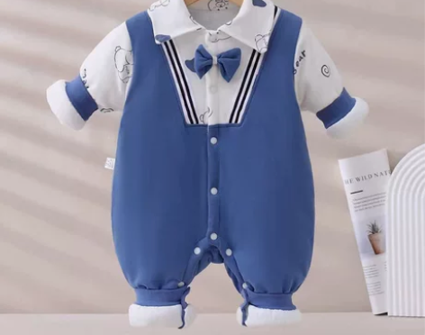 【三折专区】品牌折扣店撤柜新生婴儿衣服夹棉...