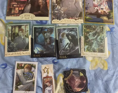 出光与夜之恋夏鸣星 生日色纸  收藏卡 特...