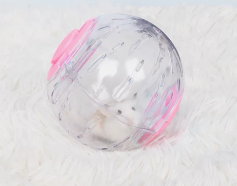 仓鼠跑球(12.5㎝) 蓝粉随机 (单拍此...