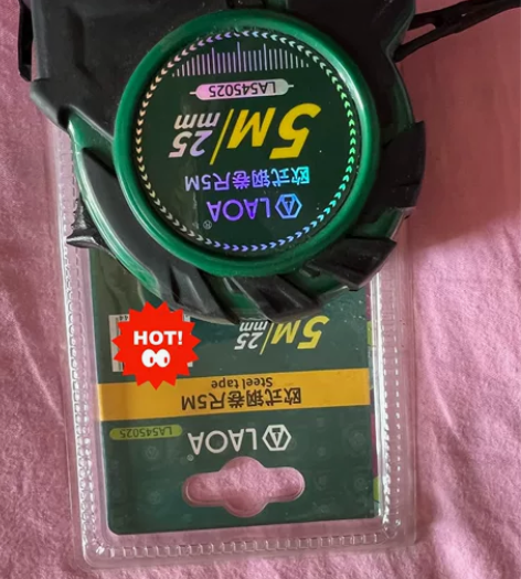 老A 5米卷尺高精度钢尺，LA545025...