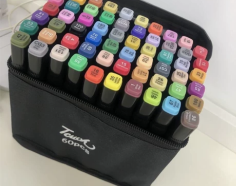 【全新处理】80色厂家直供 马克笔套装双头...