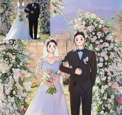 婚礼照片定制～ 萌版人物大约3～5天出图婚...