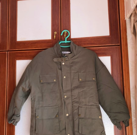 棉服外套工装风夹克棉衣大衣潮牌痞帅男女同款...