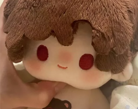 陆颗豆豆棉花娃娃20厘米豆豆属性毛绒公仔玩...