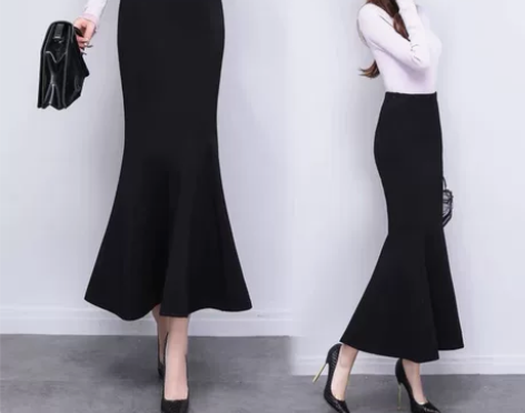 包臀裙女秋冬长裙半裙裙子紧身性感长包裙一步...